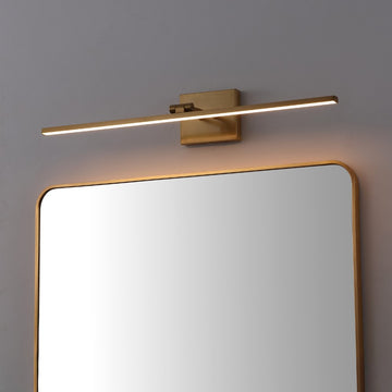 Santino 28" Modern Minimalist Swivel Integrated Dimmable LED Rechargeable Picture Light with Touch Sensor - JONATHAN Y